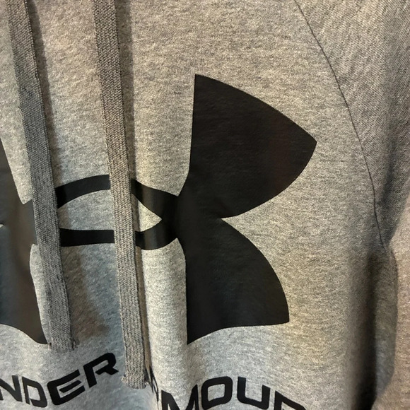 Under Armour Men’s Loose ColdGear Size Medium Grey Fleece Excellent Condition - Picture 8 of 12